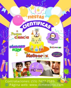 Fiestas científicas para niños